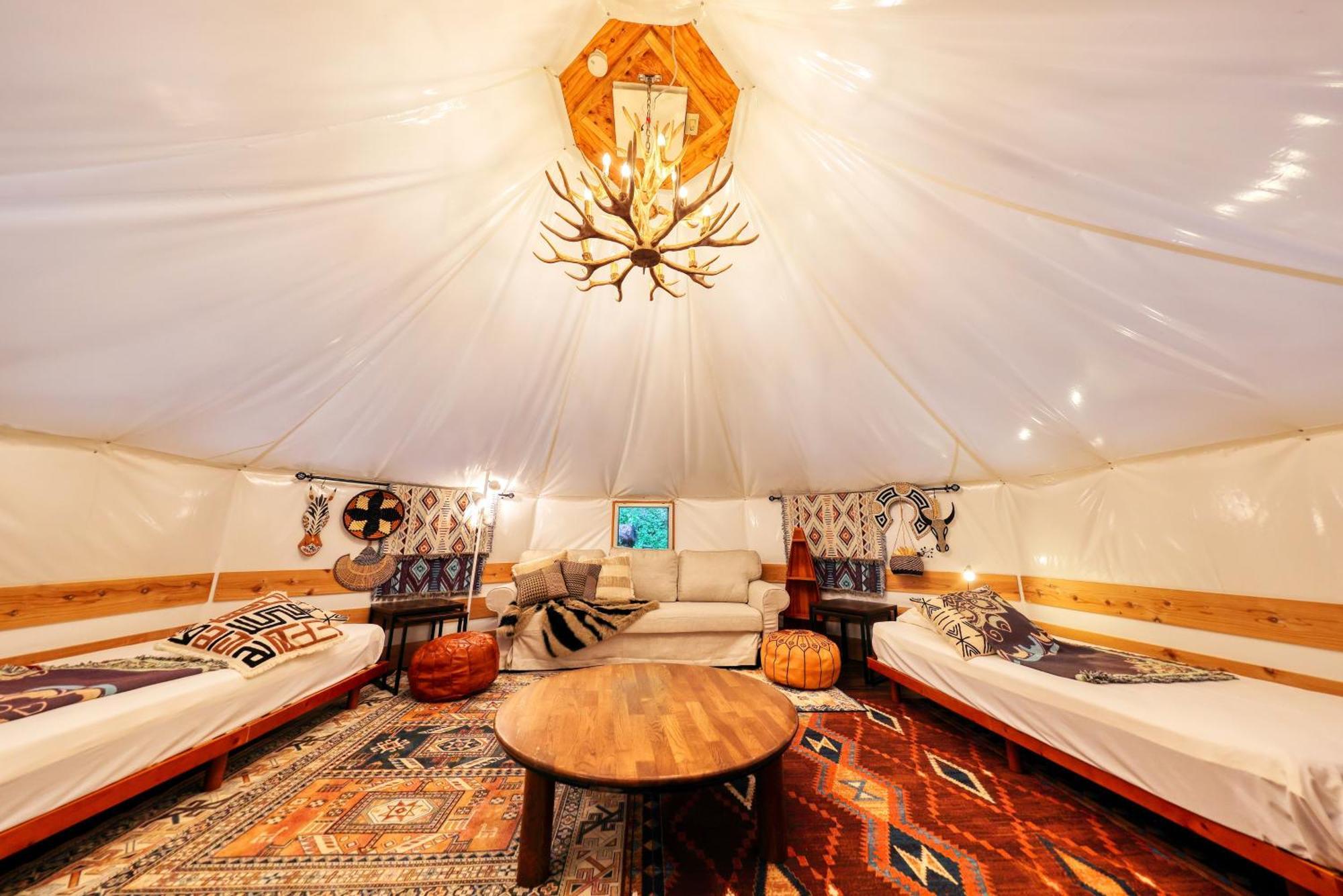 فندق Retreat Camp Mahoroba فوجيكاواجوتشيكو المظهر الخارجي الصورة